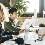 Taj printing service company icon